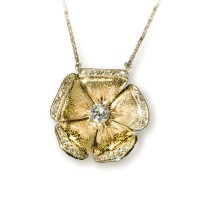 Precious Pansy Necklace
